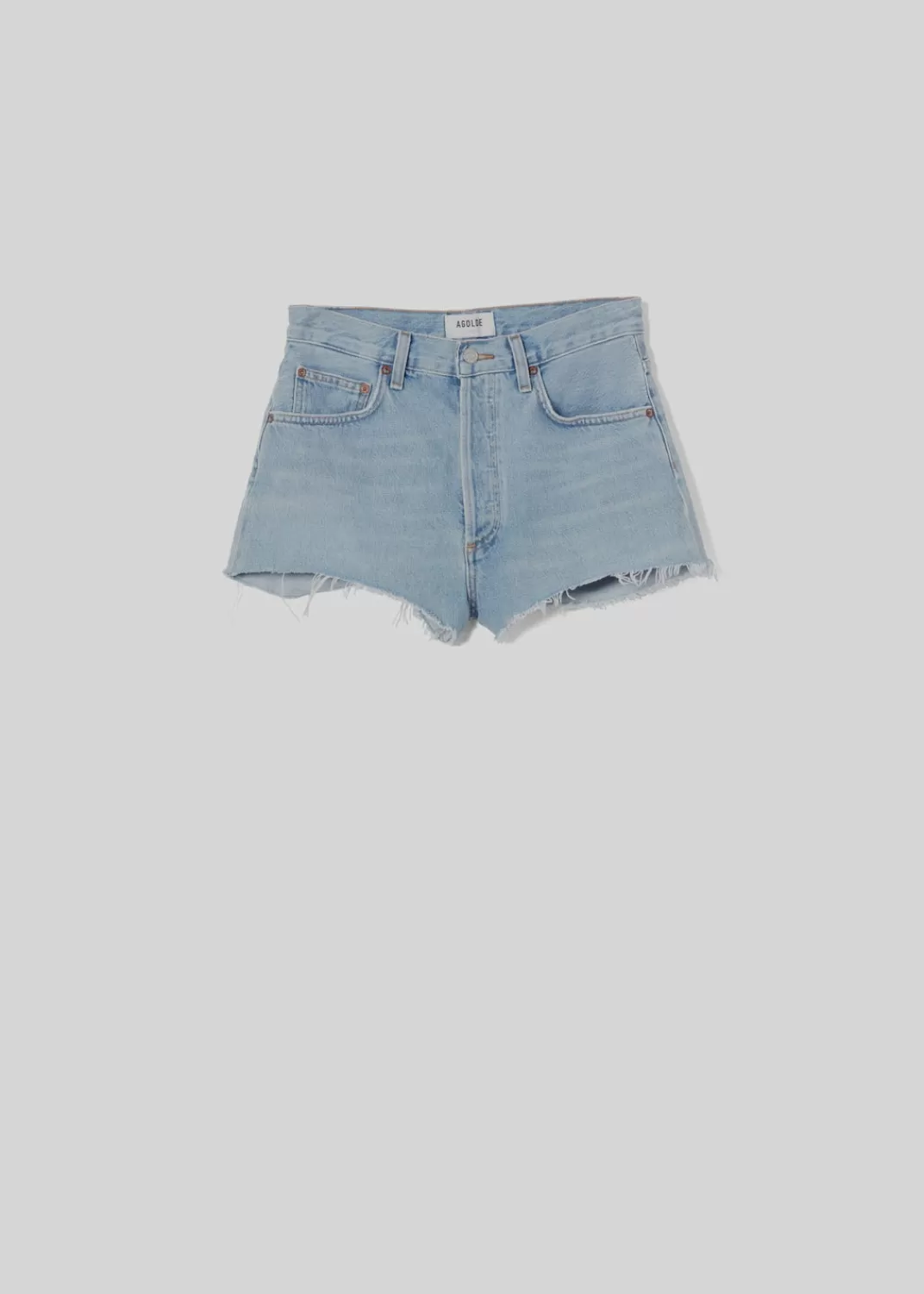 Discount AGOLDE Mila Vintage High Rise Short In Hazard