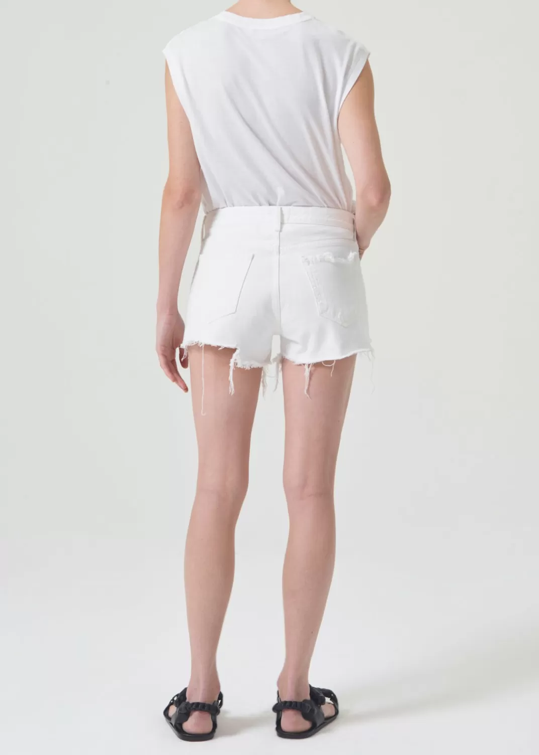 Outlet AGOLDE Parker Vintage Cut Off Short In Dough